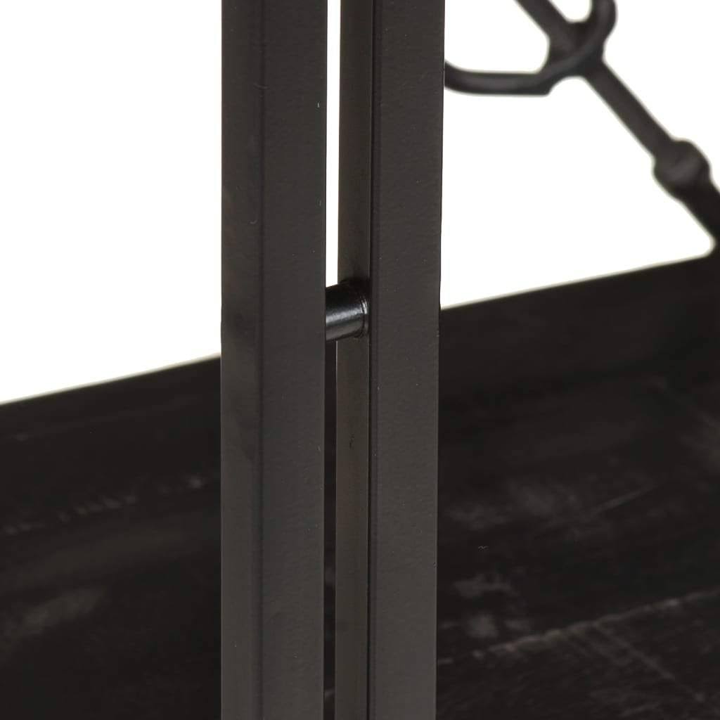 3-Tier Solid Mango Wood Bookcase B862659