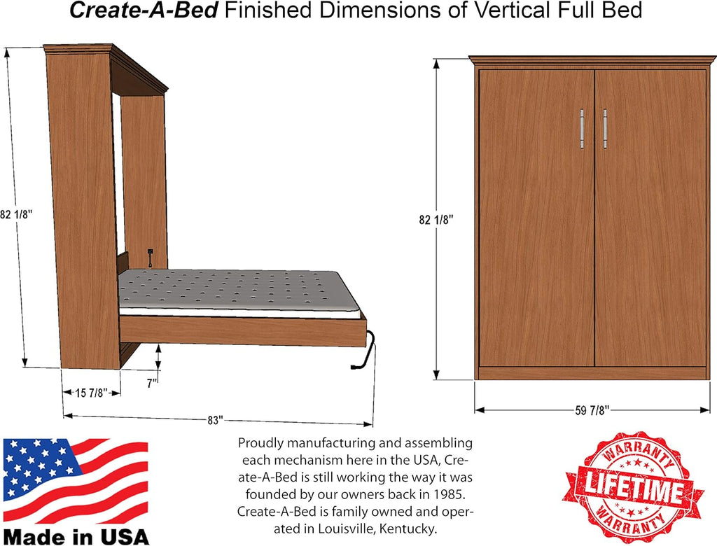 Full Size Murphy Bed Kit A231
