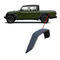 Matte Black Steel Tubular Rear Fender Flares J9165