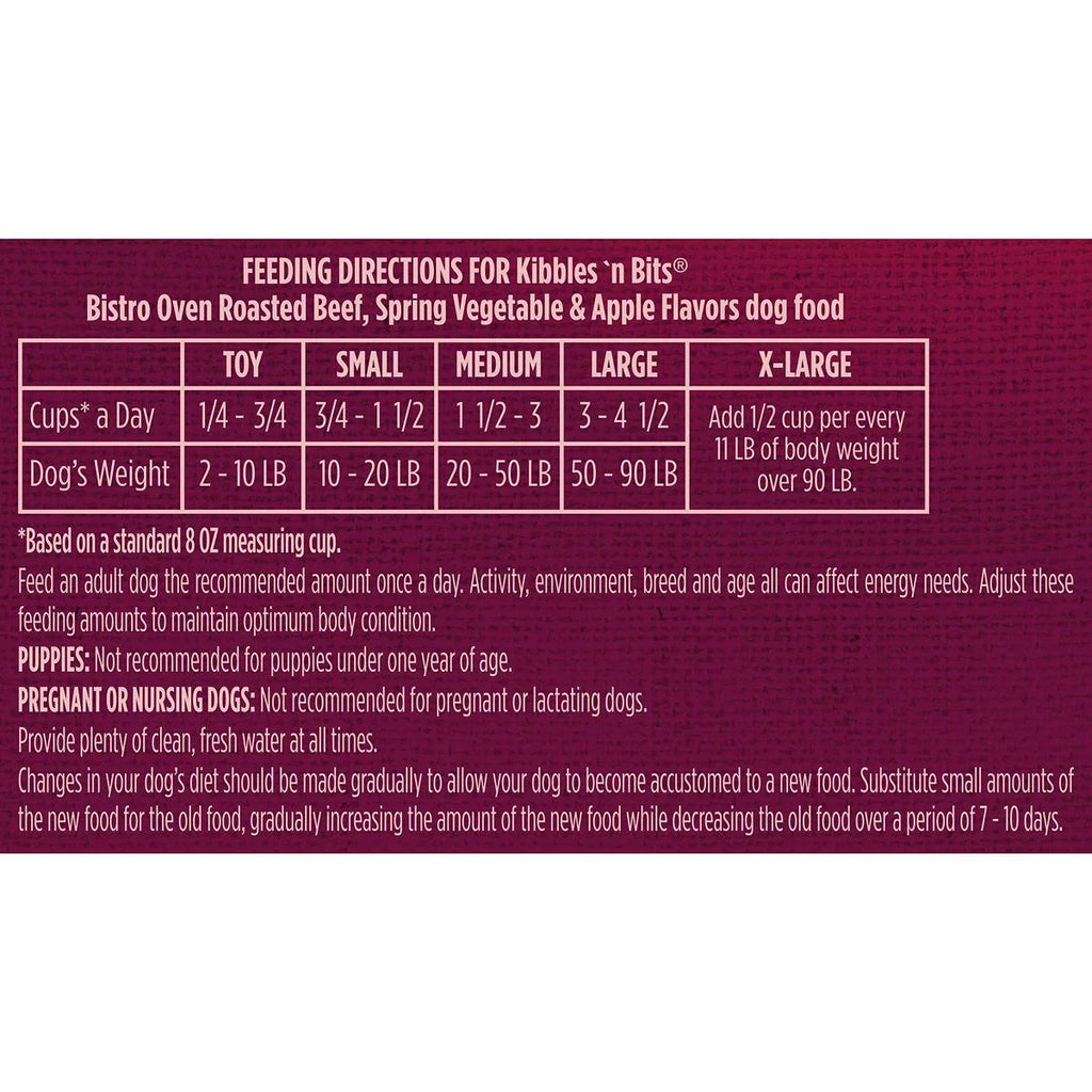 Adult Oven-Roasted Beef Dry Dog Food L612