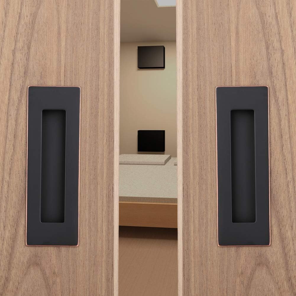 Oil Rubbed Bronze Flush Pull (6 Pack) T36617