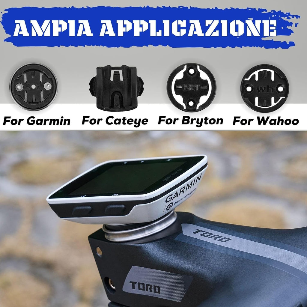 Titanium Stem Top Cap Bike Mount for Wahoo Garmin U442474