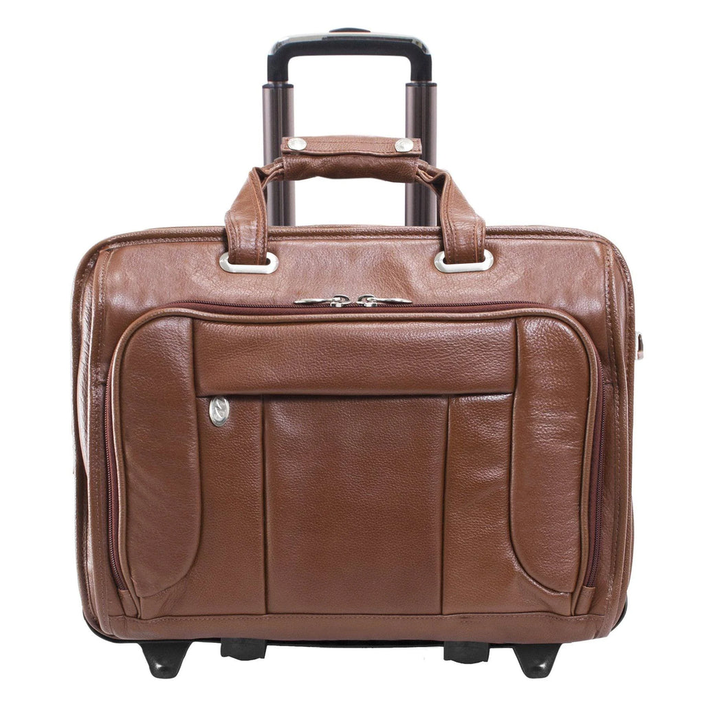Black Wheeled Laptop Case Q2536