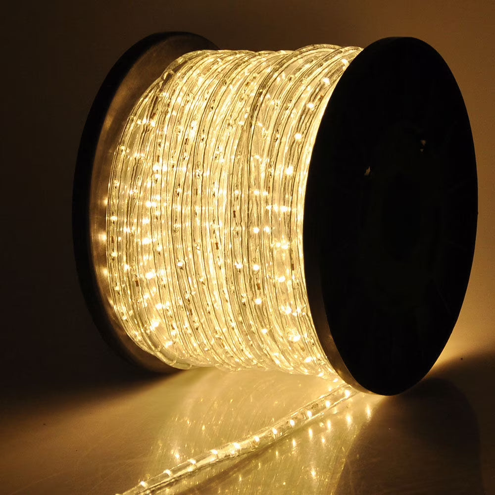 100 feet LED Rope Lighting Warm White J8290