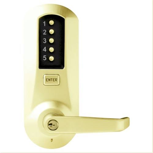 Polished Brass Cylindrical Lock with Schlage C Keyway A8878