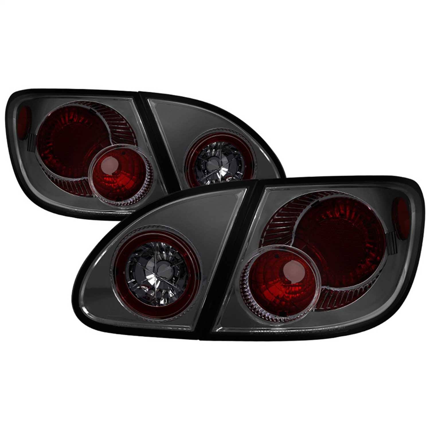 Smoke Euro Style Tail Lights for Toyota Corolla 03-08 H529