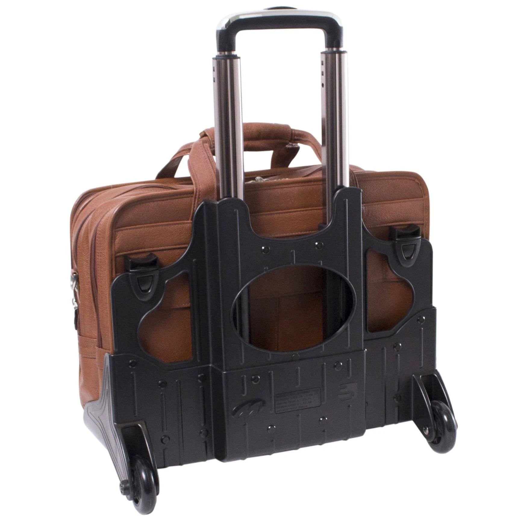 Black Wheeled Laptop Case Q2536
