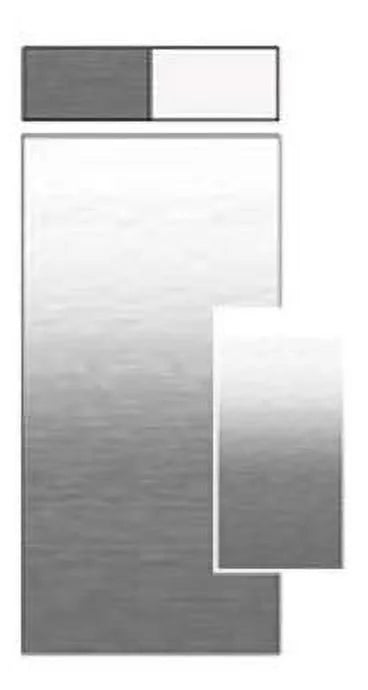 16 ft. 2 in. Awning Silver Shale Fade, White A6213