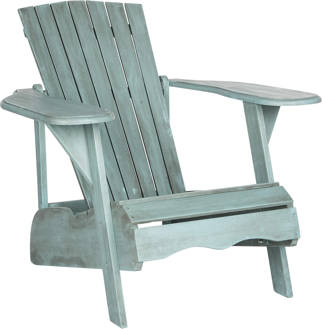 White Acacia Wood Adirondack Chair D3757