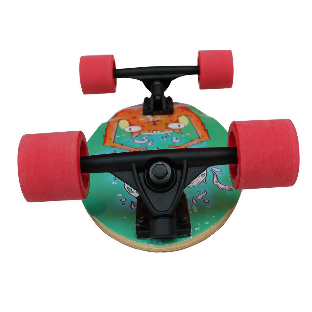 Novelty Cat Cruiser 19" 7ply Maple Skateboard X9180
