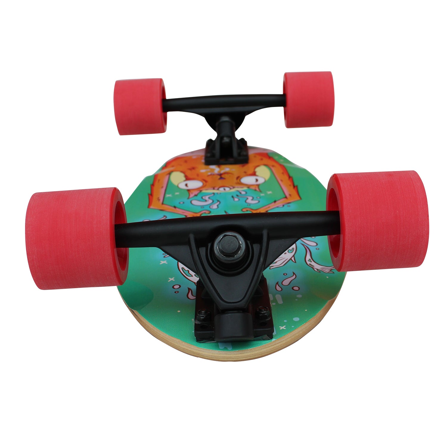 Novelty Cat Cruiser 19" 7ply Maple Skateboard X9180