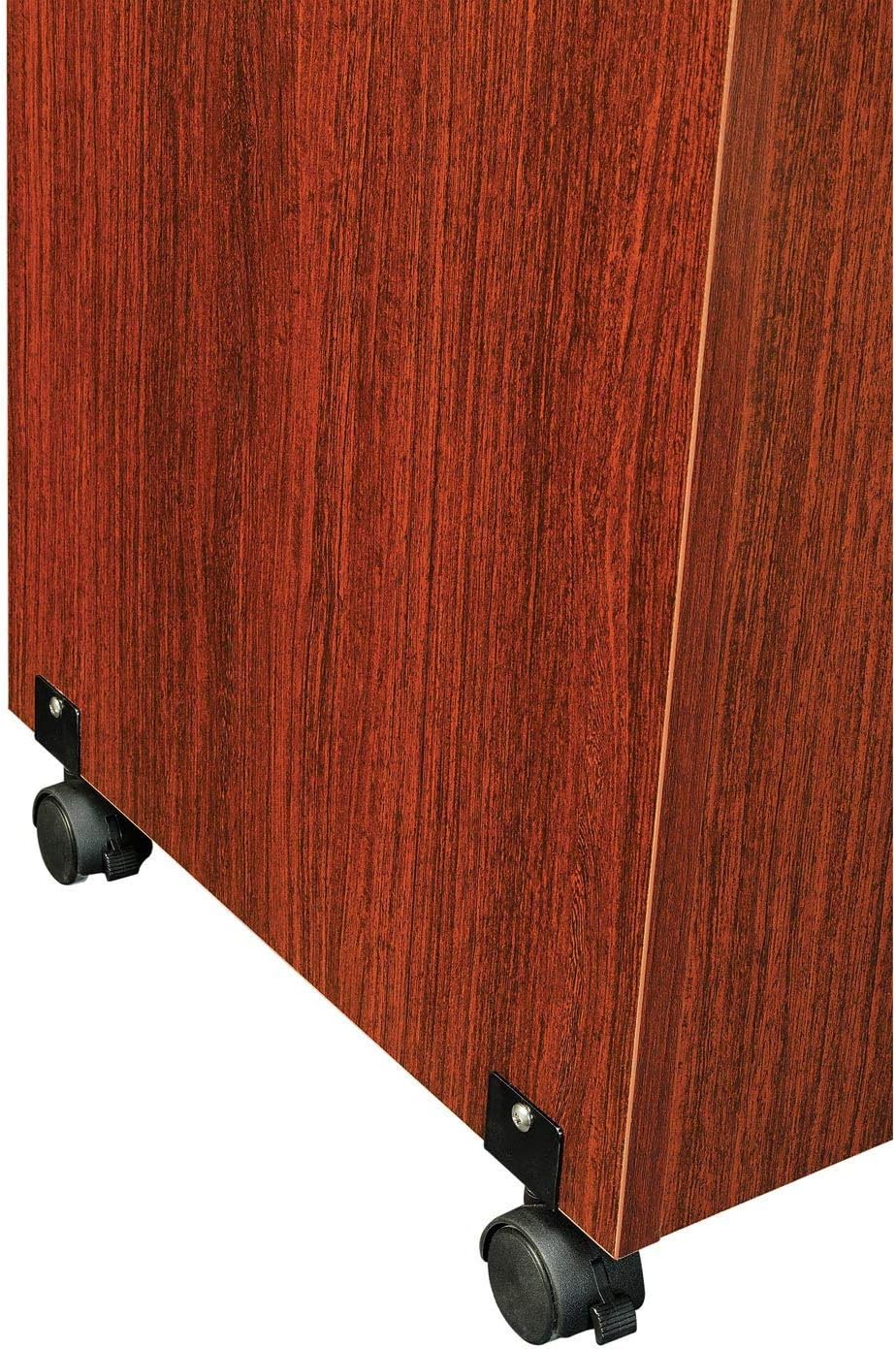 Mahogany Mobile Lectern T557419