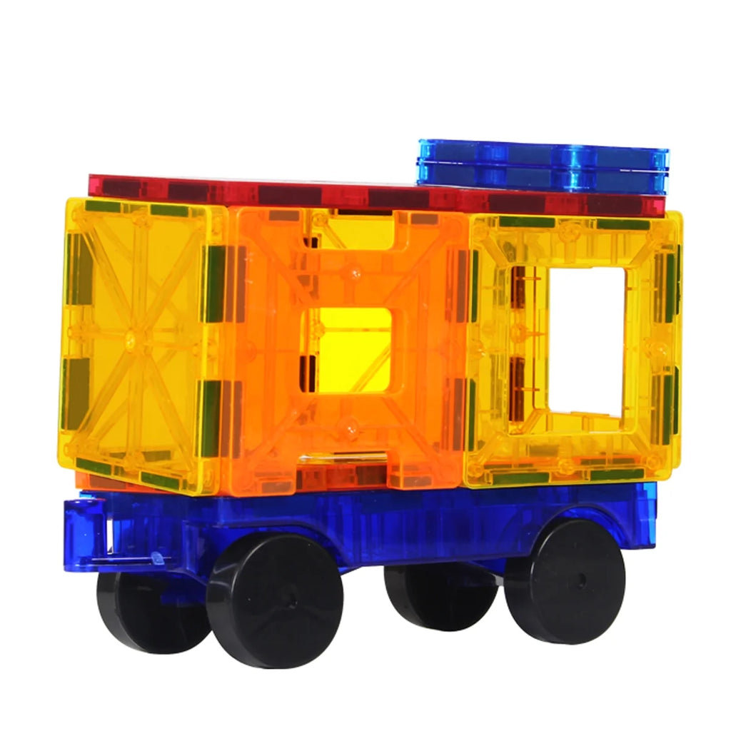 Magnetic Building Blocks Tile Set, 100pc W733500