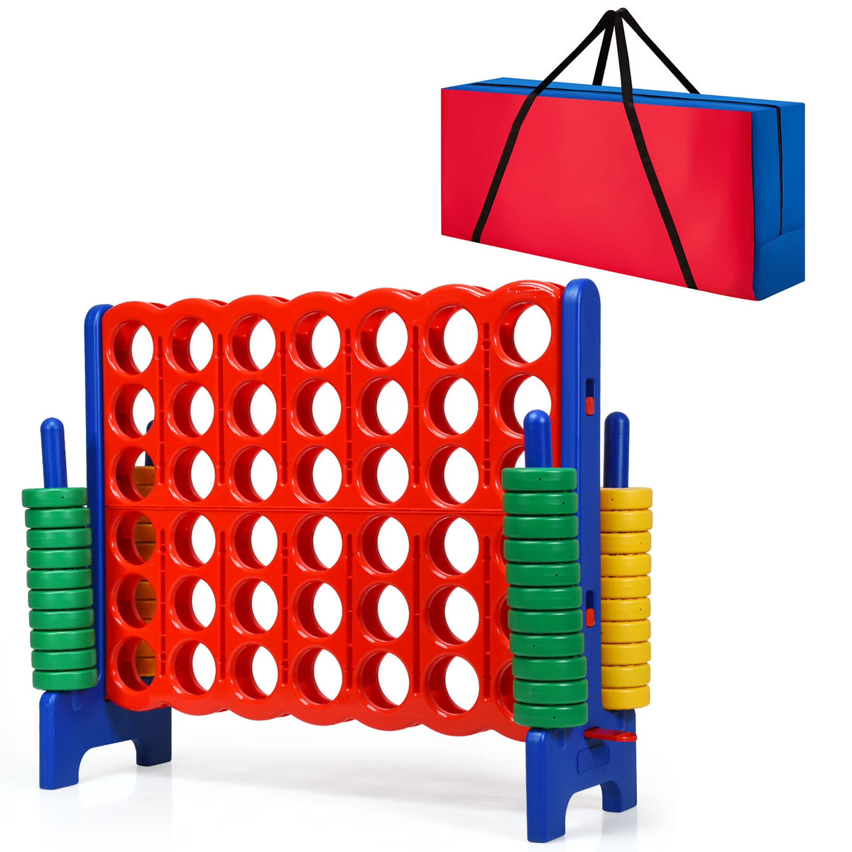 4-In-A-Row 4-to-Score Game with bag T132