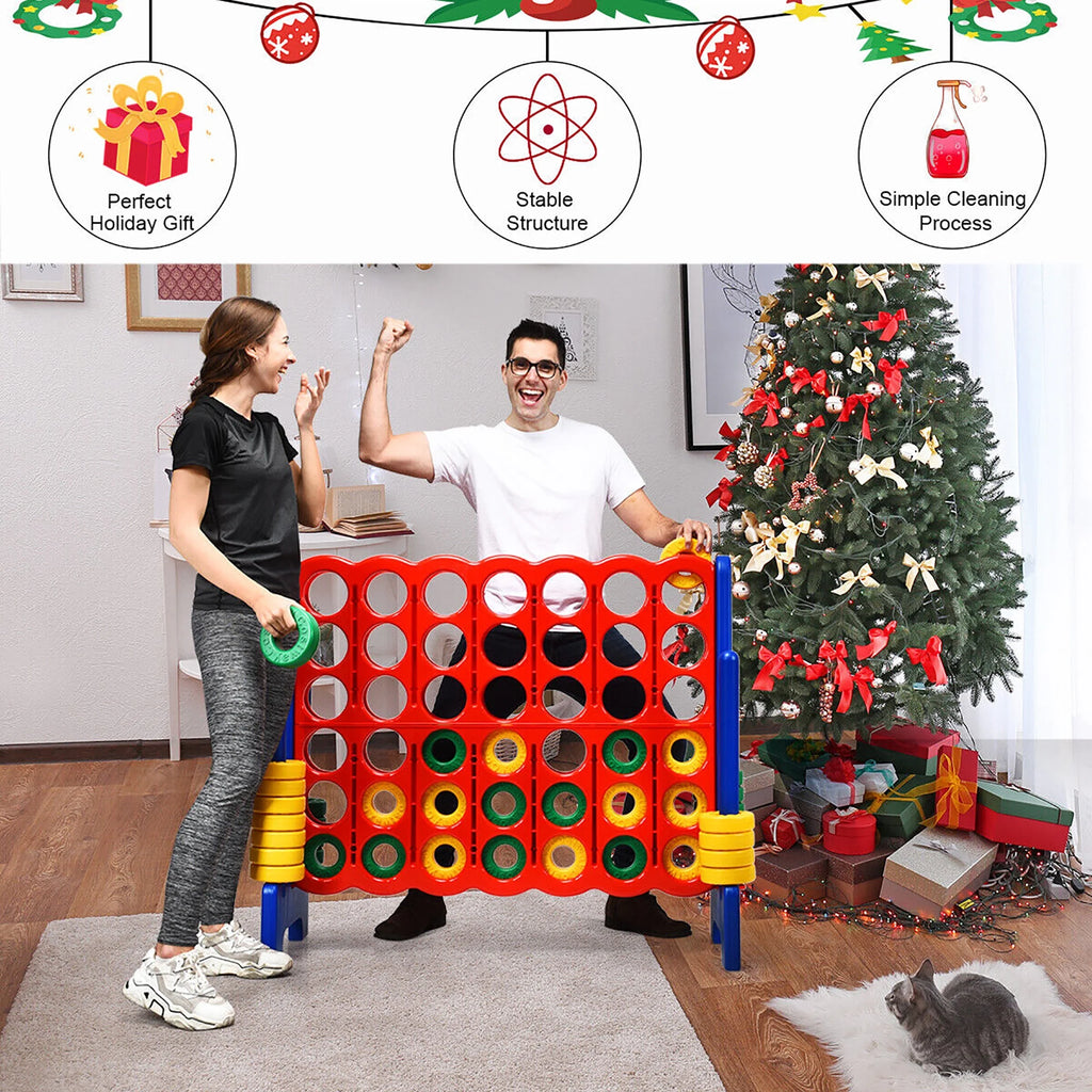 4-In-A-Row 4-to-Score Game with bag T132
