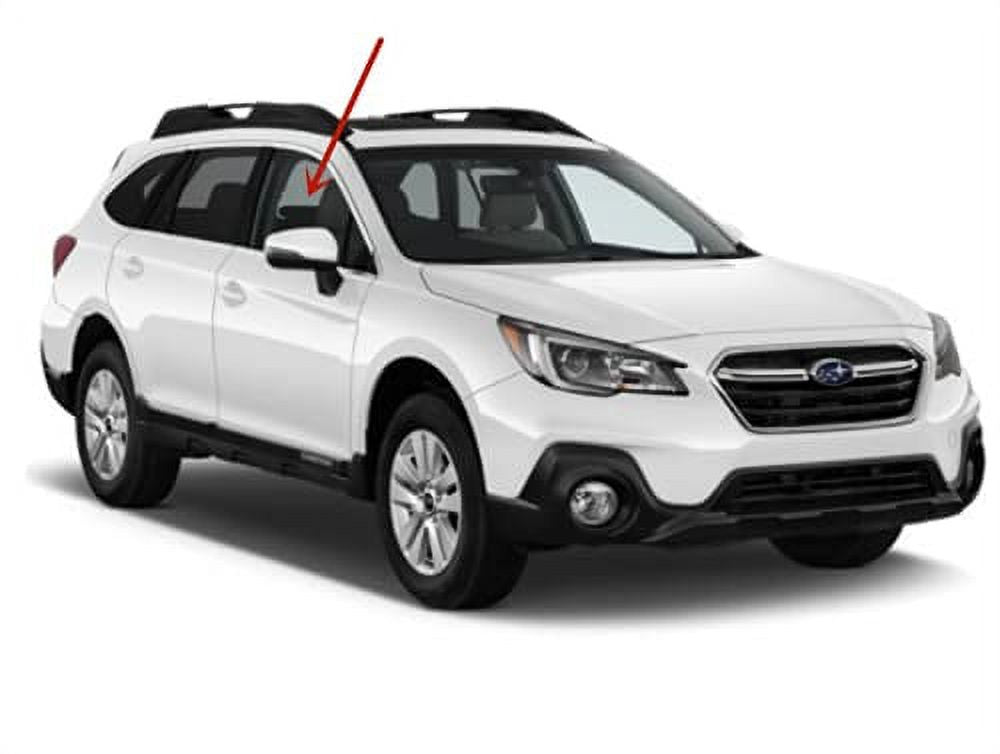 Front Door Window Glass Compatible with Subaru Legacy / Outback 2015-2019 J68277