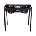 2 Burner Cast Iron Stove with Stand B79953