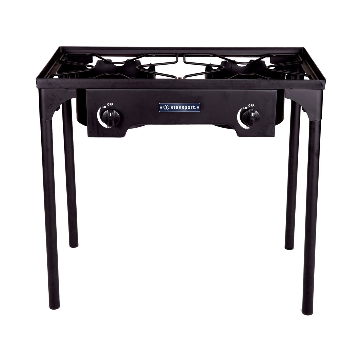 2 Burner Cast Iron Stove with Stand B79953