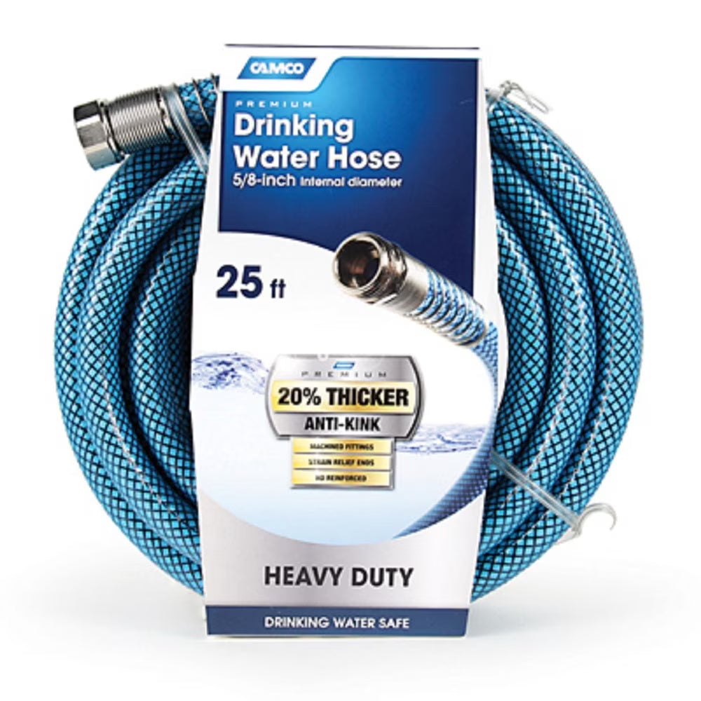 25 Feet 5/8 Inch Plastic Drinking Water Hose C352373