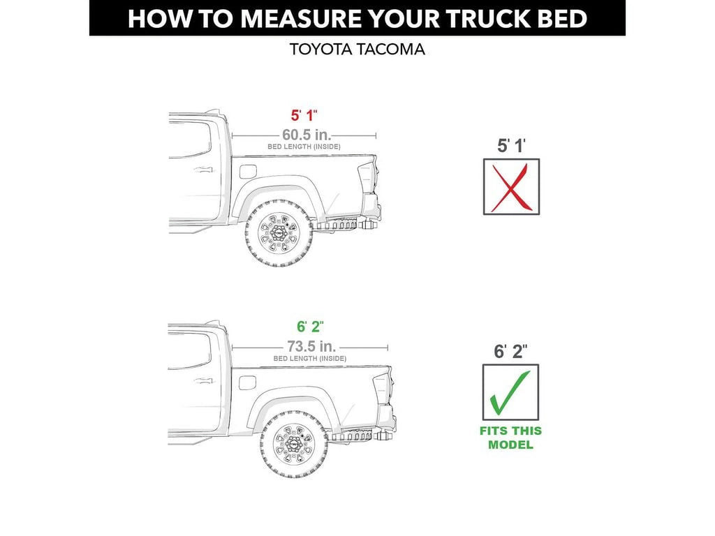 Hard Folding Truck Bed Tonneau Cover Y75126