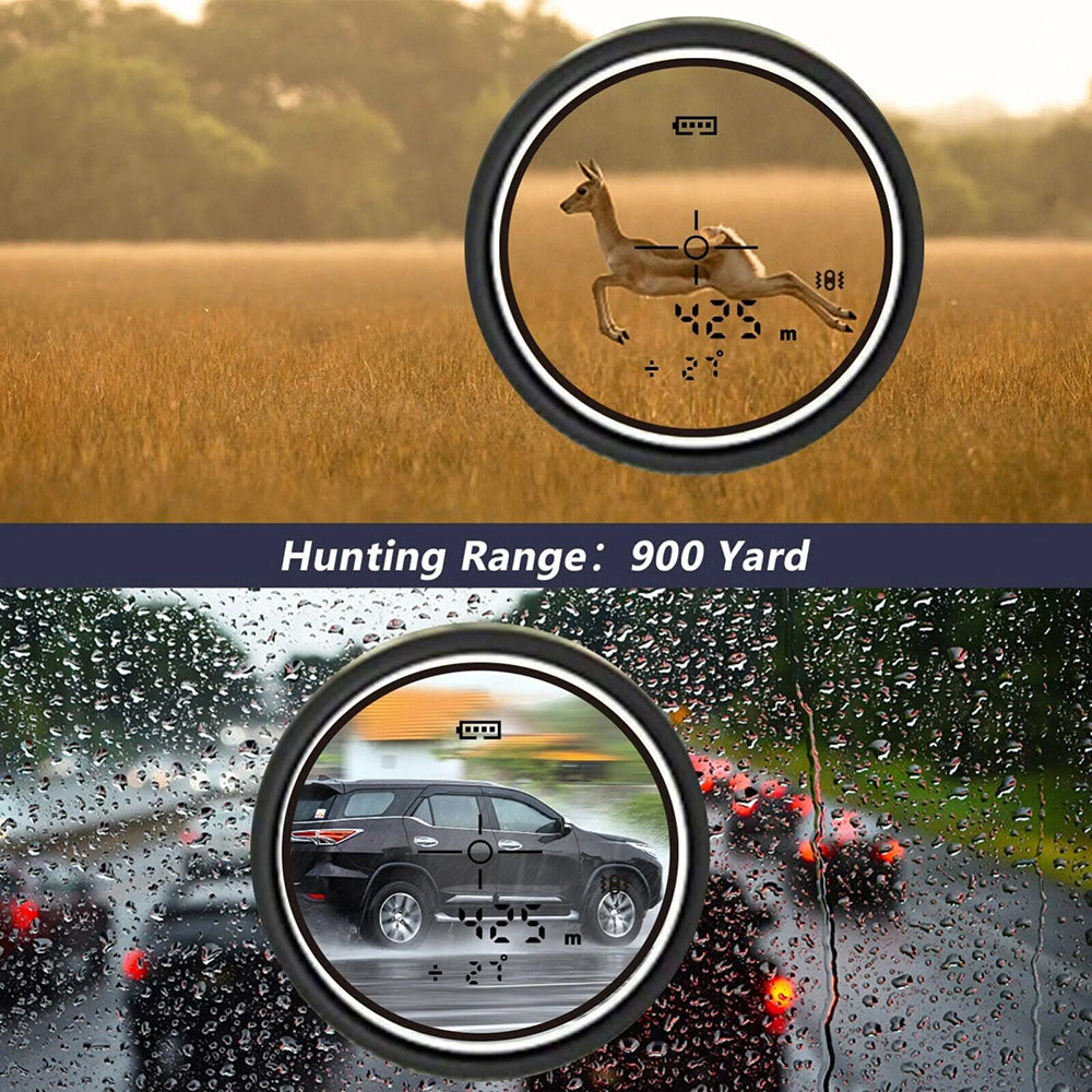 900 Yards Laser Rangefinder with 6X Magnification H779