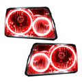 Red Halo Headlights for Ford Ranger F548