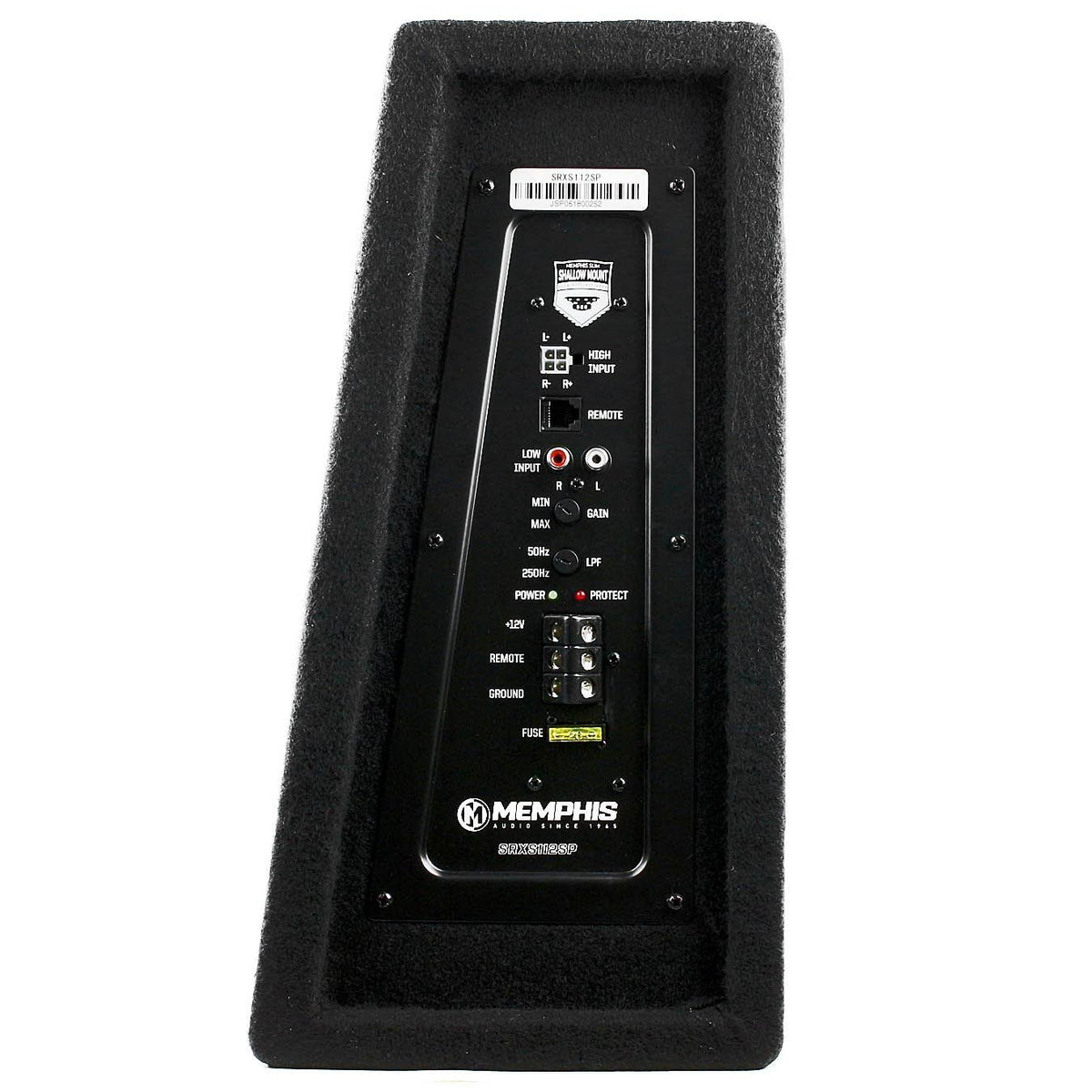 12x22 Powered Ultra Slim Bass System 500 Watts Max 2 Ohm W78049