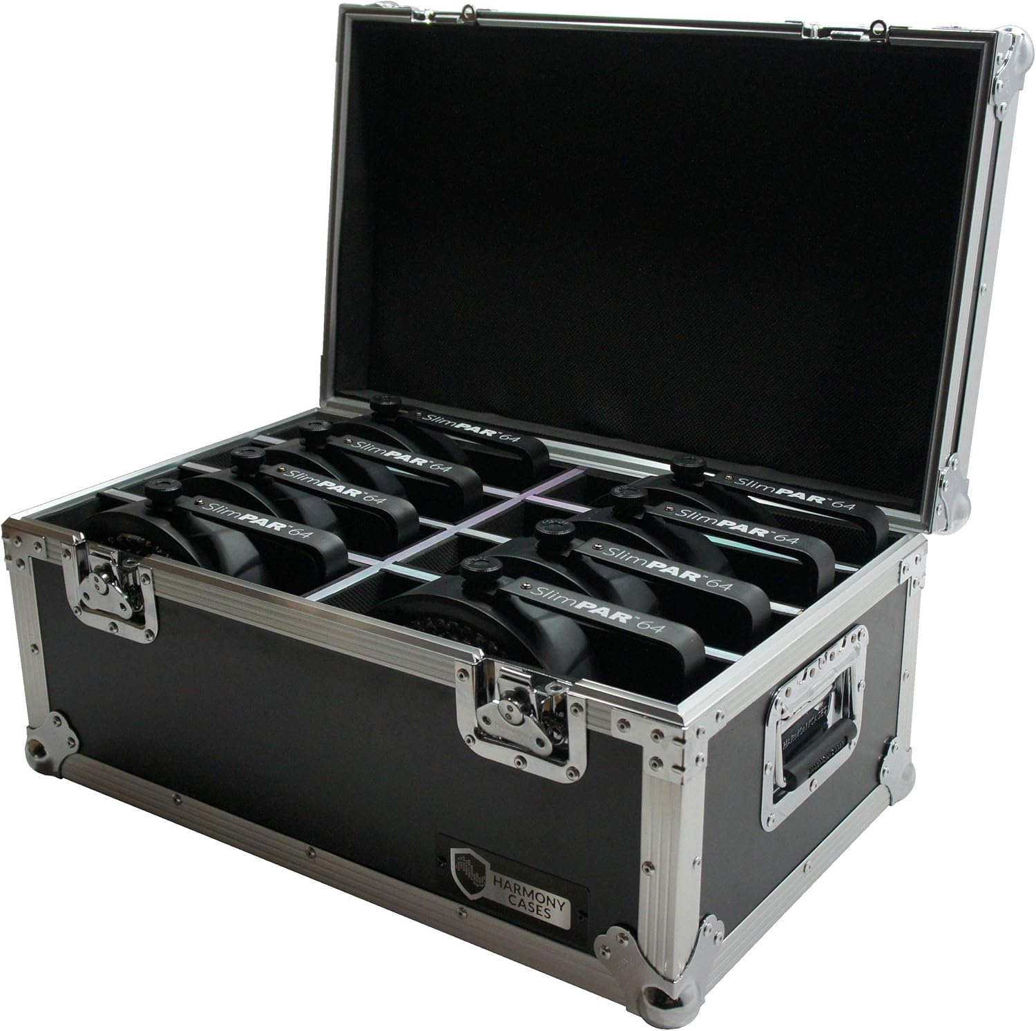 8 Space Slimpar Can Light Flight Case S62579