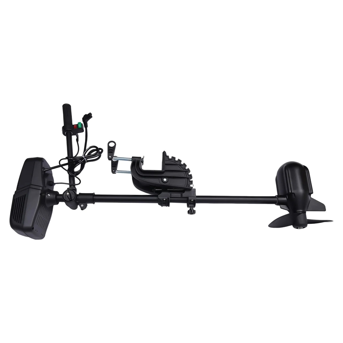 48V 1400W Electric Trolling Motor Outboard Motor Fishing Boat Engine LED Display 360° Rotatable Brushless Motor 2300RPM J640344