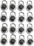 Combination Lock, 2 in. Wide, Pack of 16 J434
