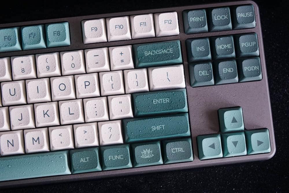 138 Botanical XDA Keycaps PBT Dye-Sublimated for MX Switch Mechanical Keyboard L99027