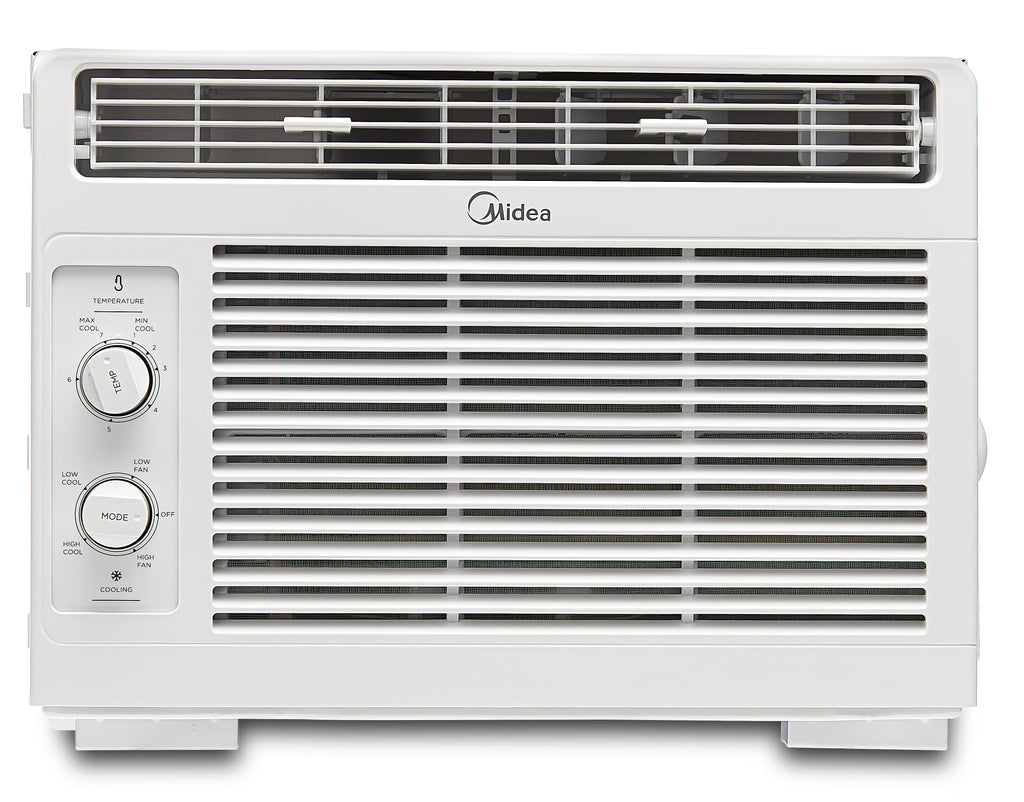 White Mechanical Window Air Conditioner D6202