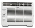 White Mechanical Window Air Conditioner D6202