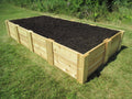Cedar Raised Garden Bed 4 ft. x 8 ft. x 16.5 in. J5069