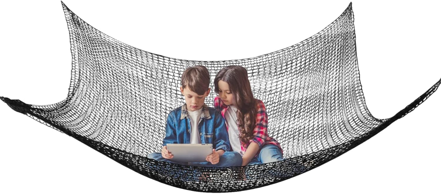 9.8X9.8 FT Kids Playground Net Heavy Duty Climbing Cargo Net I81773