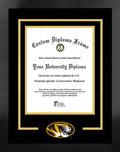 8.5 x 11 in. Black Frame Diploma A38599