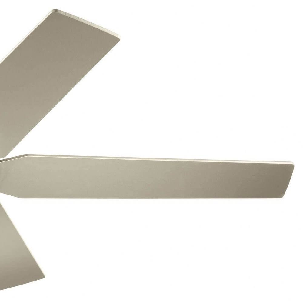 52 inch Ceiling Fan with Light Kit Matte White Finish with Etched Cased Opal Glass S5759