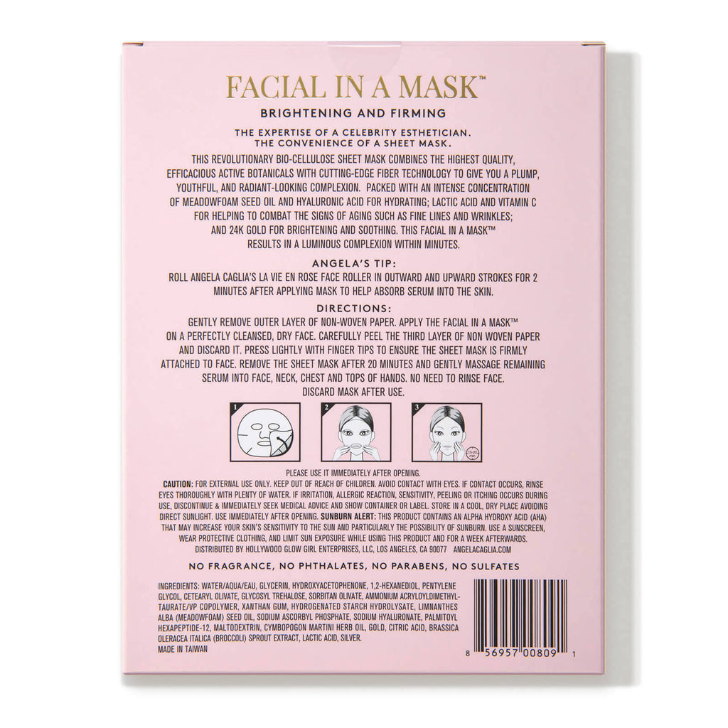 Facial Mask, 3 Sheets W681
