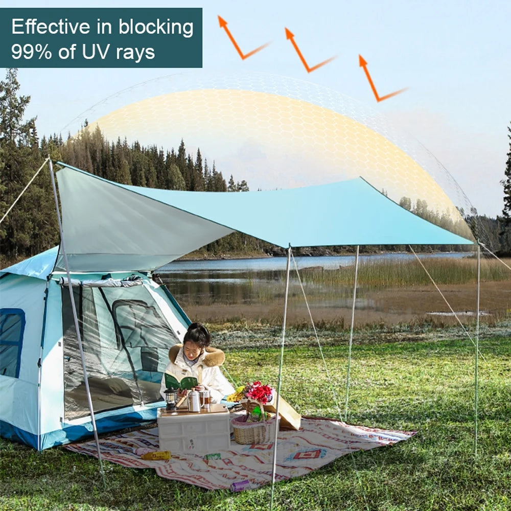 Waterproof Shade Canopy for Camping S93845
