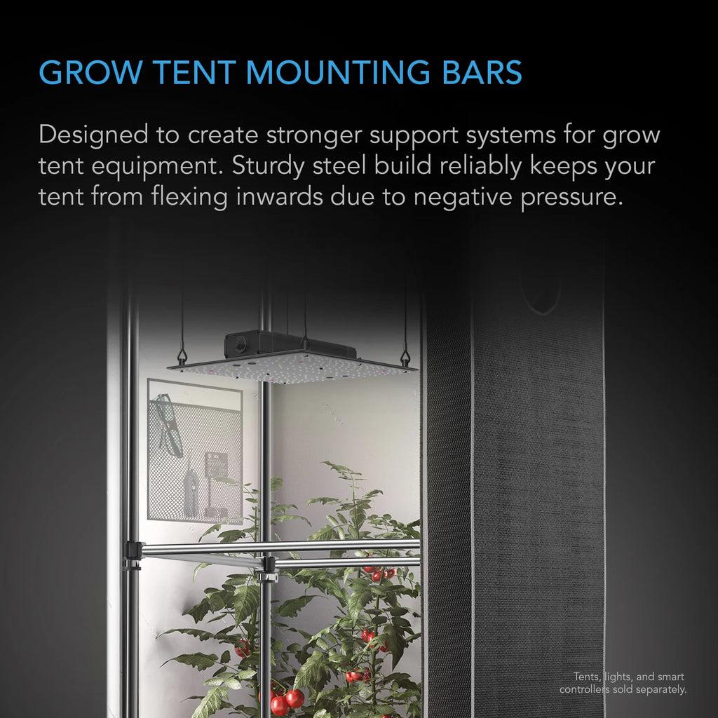 4x4' Steel Mounting Bars for Grow Tents U2088