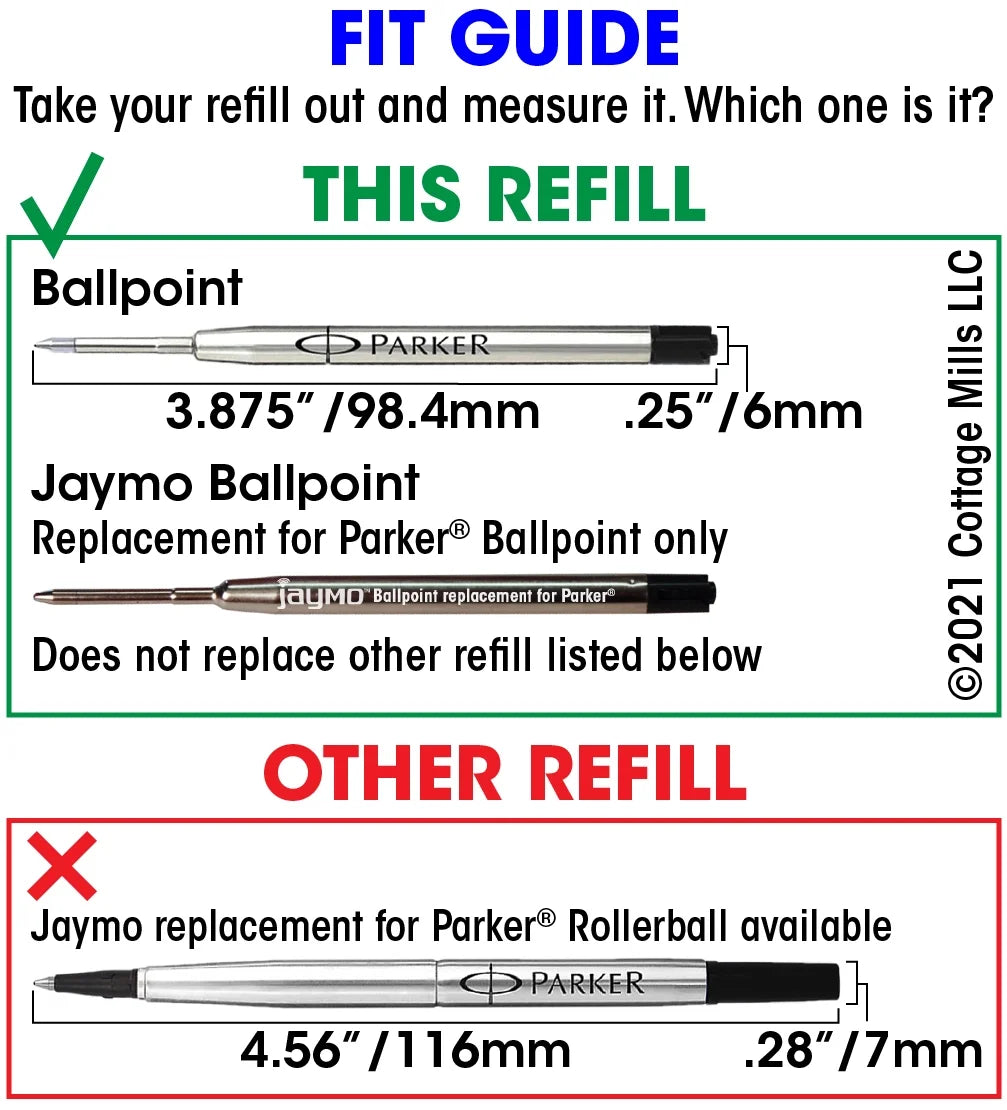 24 Black G2 Gel Ballpoint Pen Refill X23688