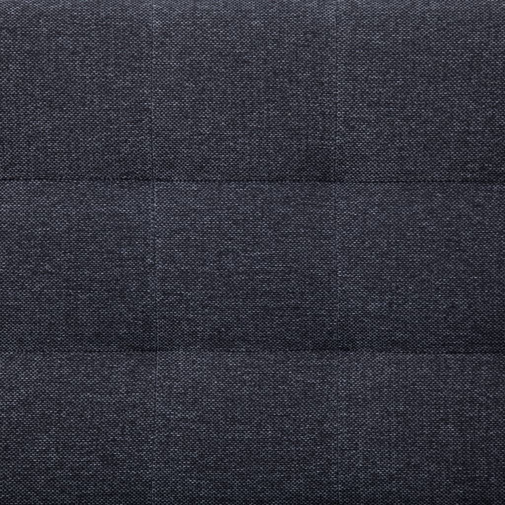 Dark Gray L-Shaped Sofa Bed D564440