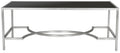 Silver/Black Glass Coffee Table E1705