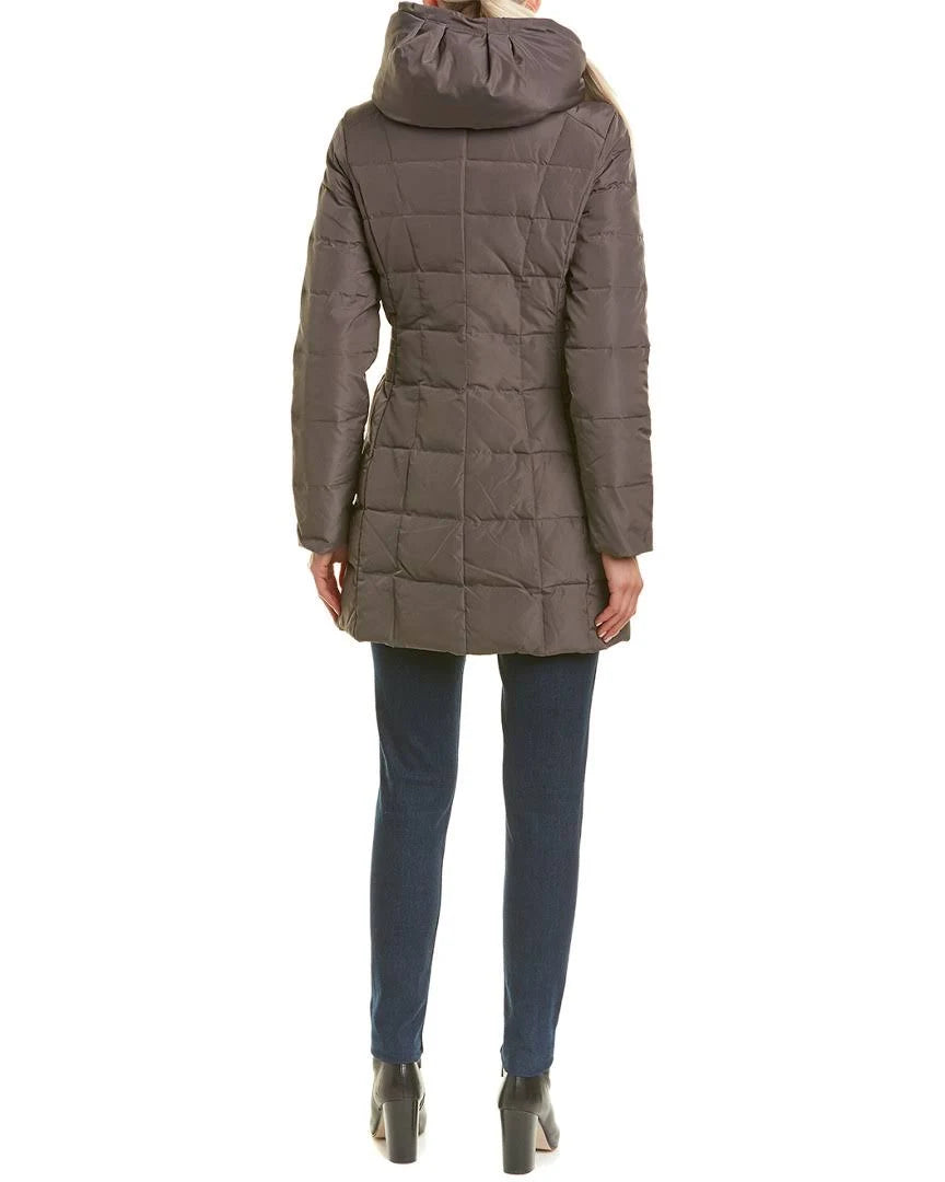 Carbon Hooded Down Puffer Coat L172598