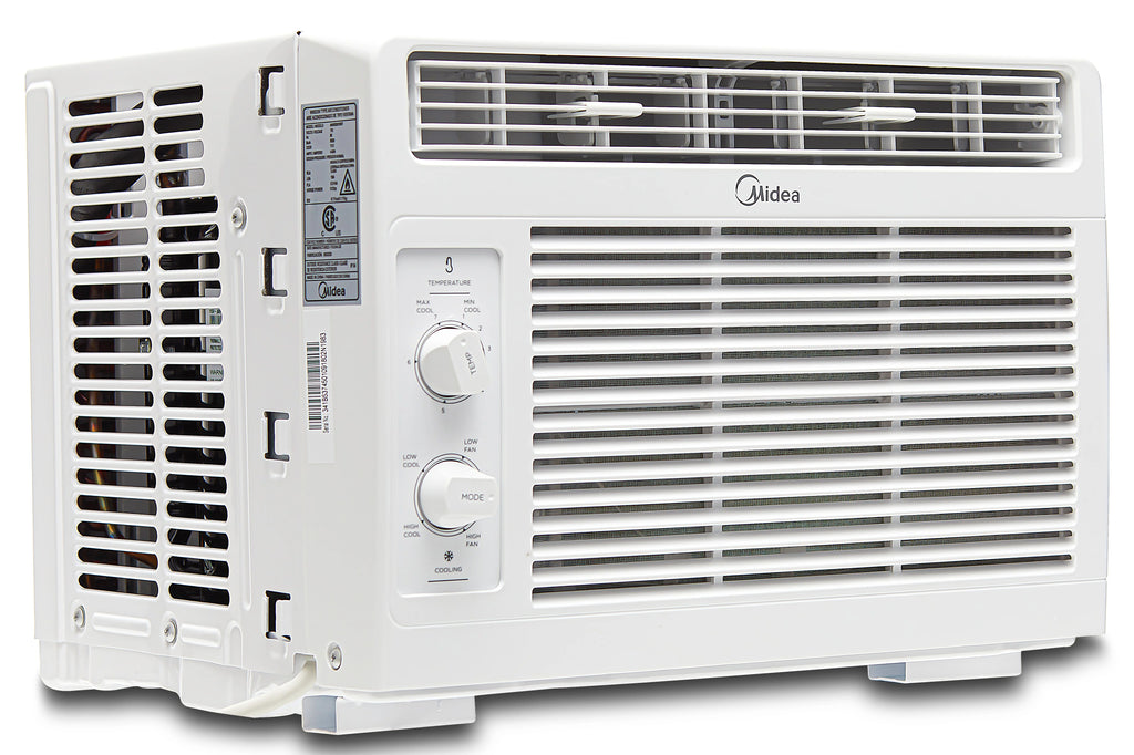 White Mechanical Window Air Conditioner D6202