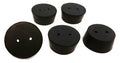 Rubber Stoppers, Size 11, 2-Hole, 10-Pound Case S25306