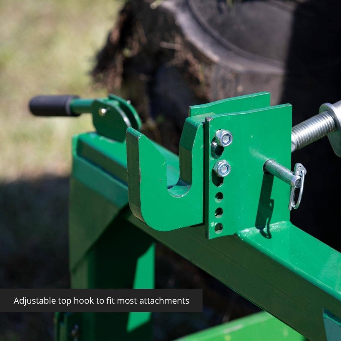 Quick Hitch Cat 1 and Cat 2, 3 Point Green Steel F217