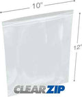 ClearZip Lock Bags 10 x 12 in. 0.004 Gauge Case of 500 S609