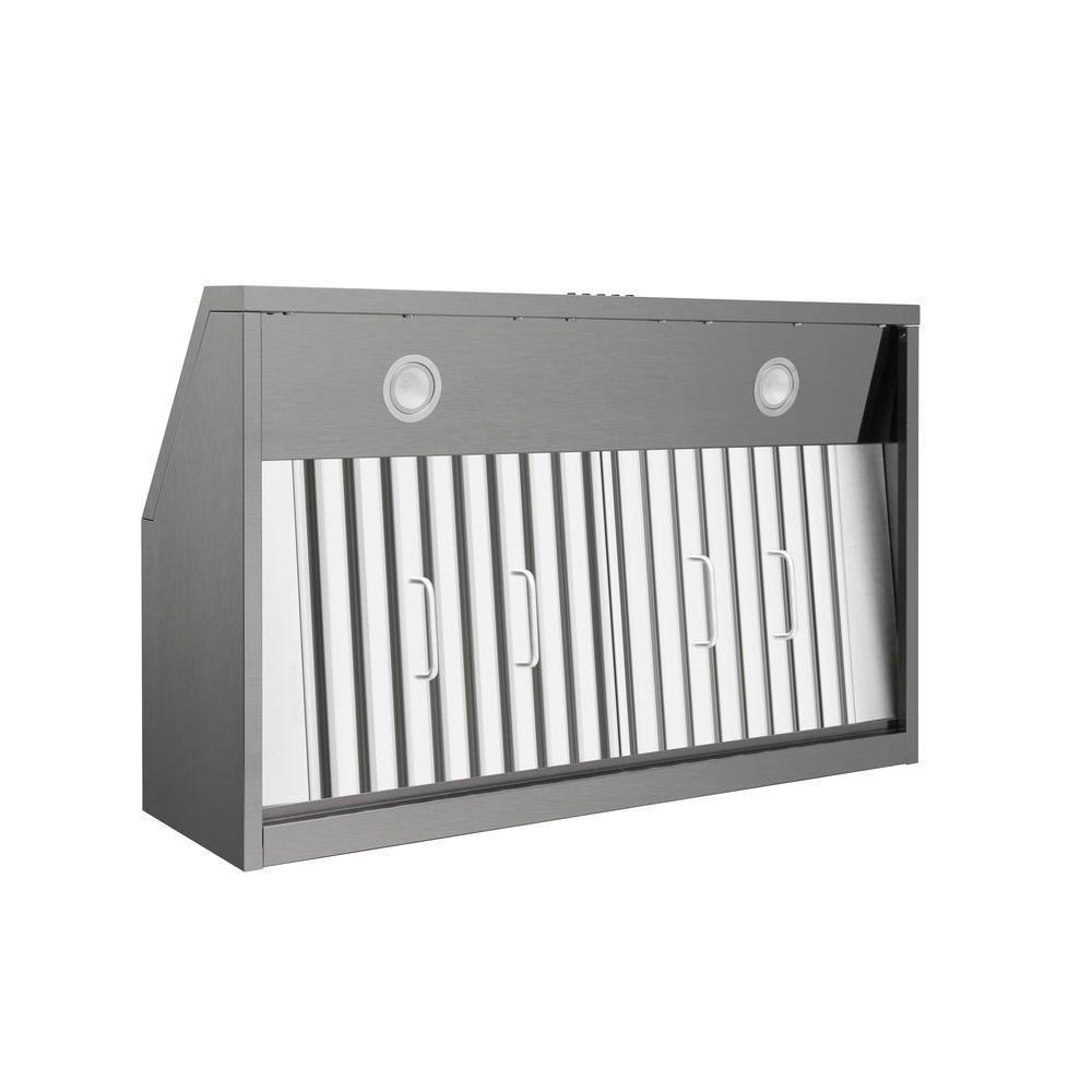 36x22 Under Cabinet Range Hood with 600 CFM Baffle Filters Z198