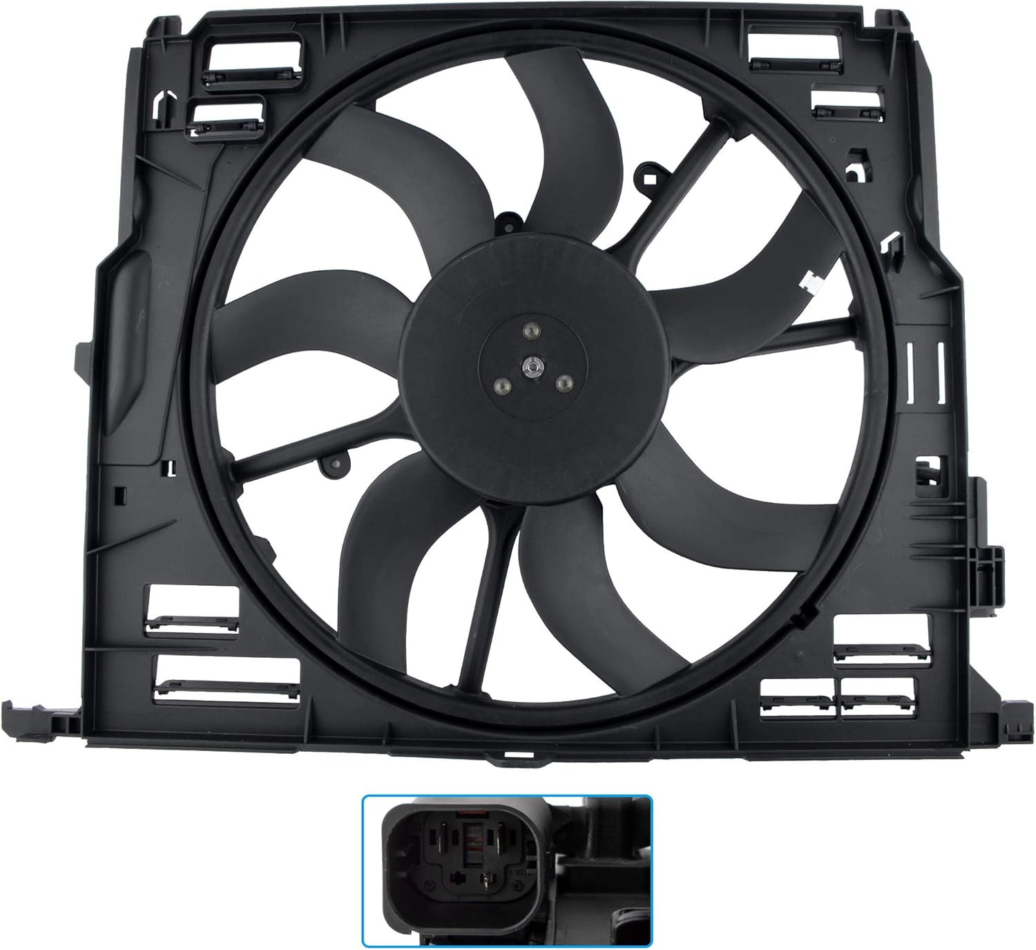 Radiator Cooling Fan Assembly M78436